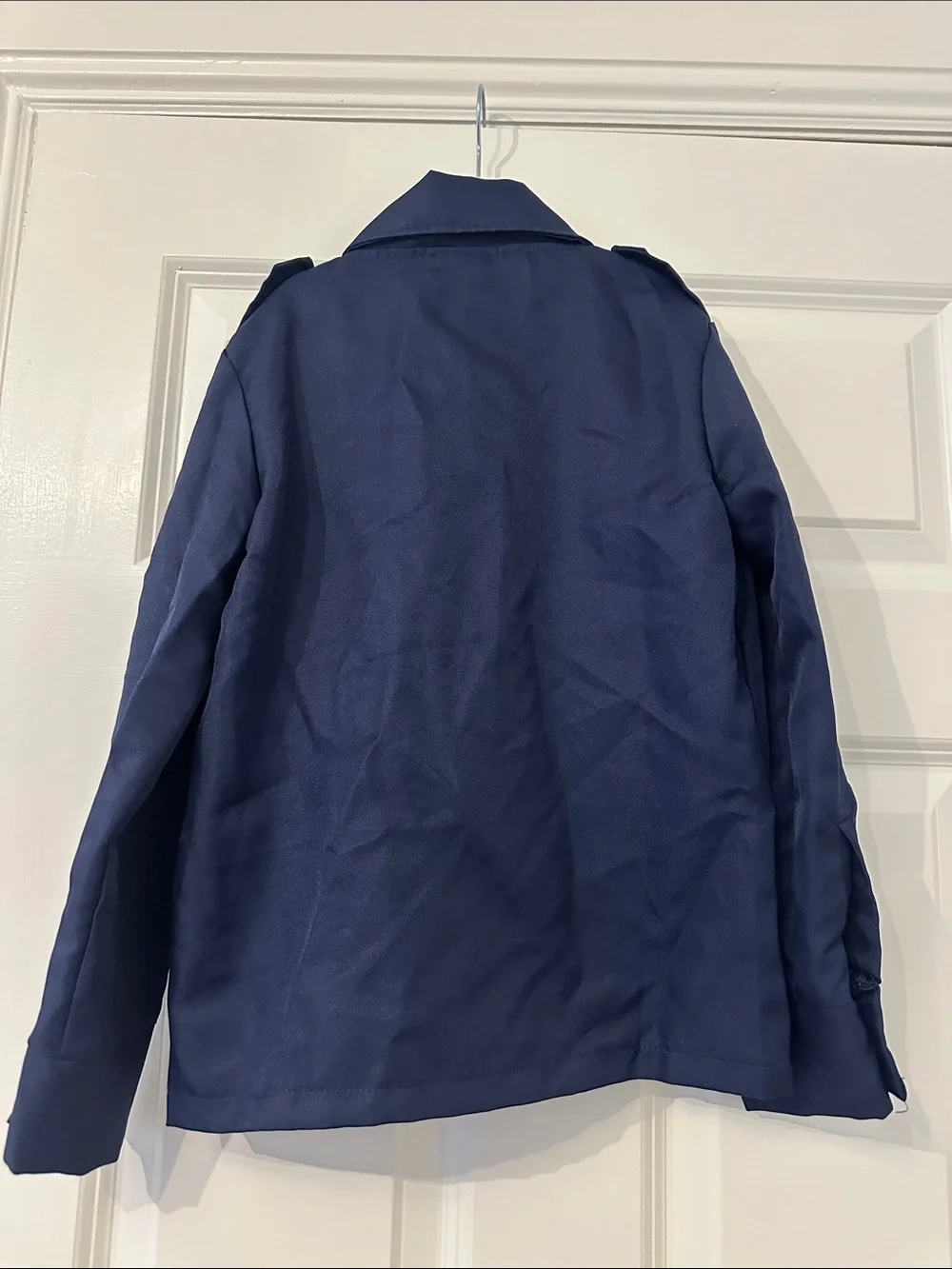 Spirit Navy Blue Police-Style Button-Front Shirt